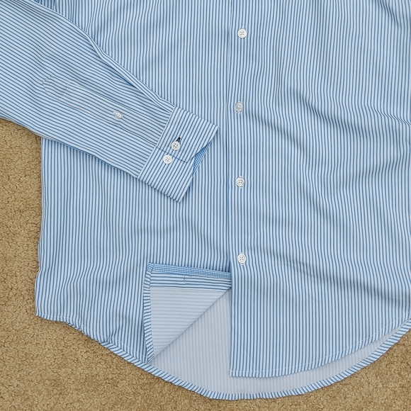 Blue Pinstripe Shirt - Picture 2 of 5
